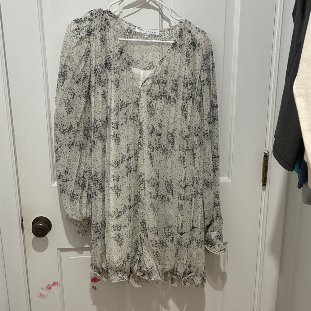 Endless Rose Monochrome Patterned Dress